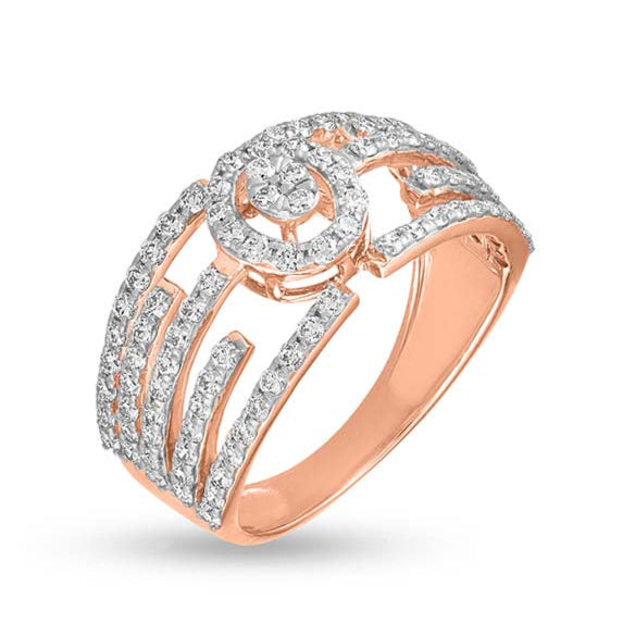 Orchid Oasis Diamond Ring