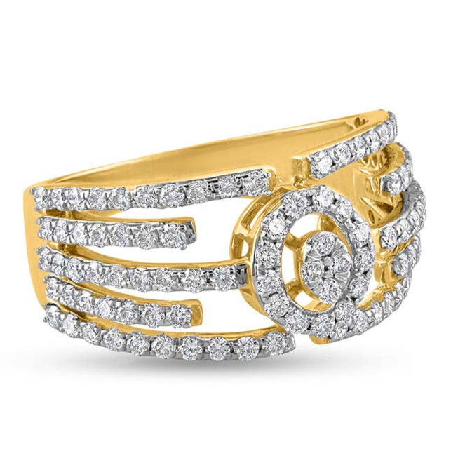 Orchid Oasis Diamond Ring