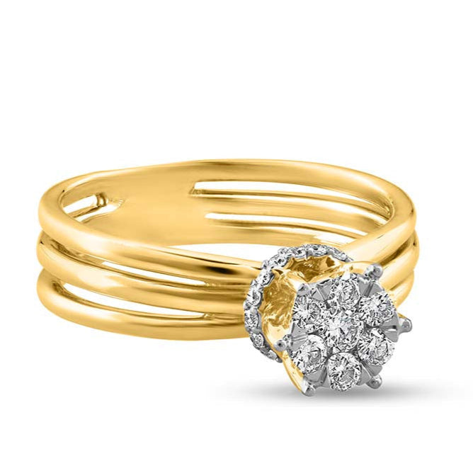 Velvet Veil Diamond Ring