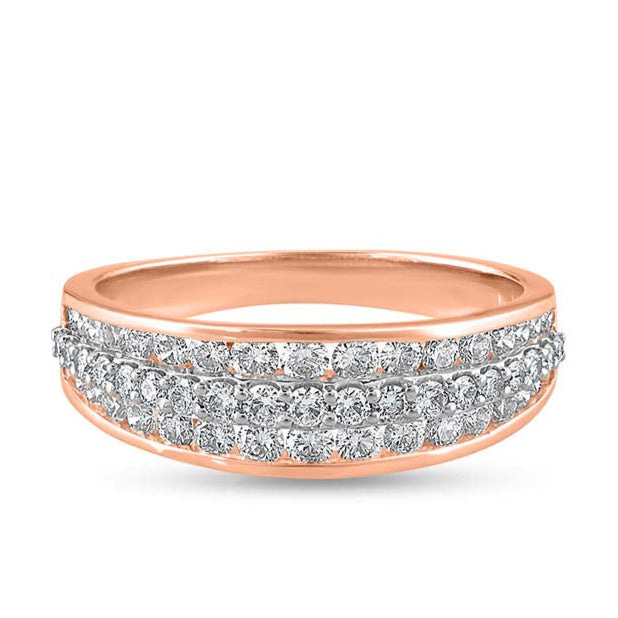 Solar Sparkle Diamond Ring