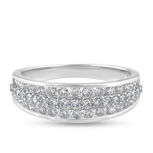 Solar Sparkle Diamond Ring