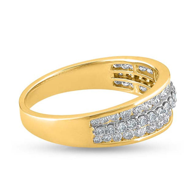 Solar Sparkle Diamond Ring