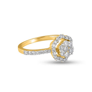 Shimmering Sands Diamond Ring
