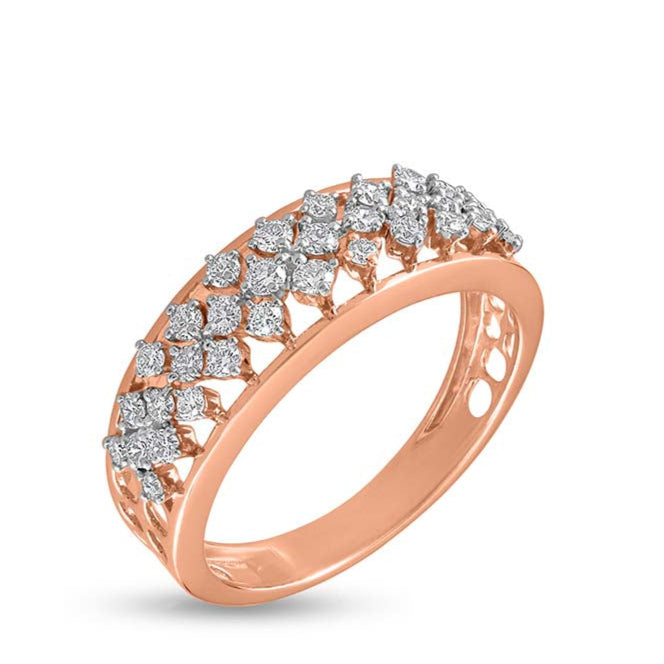 Golden Grace Diamond Ring