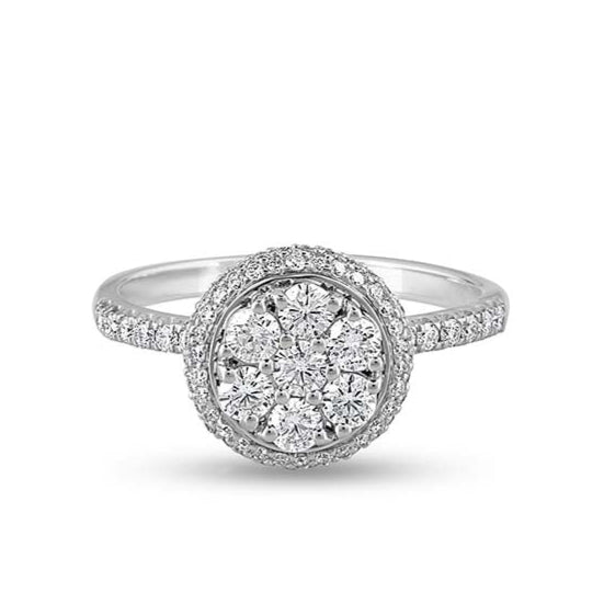Lilac Lullaby Diamond Ring