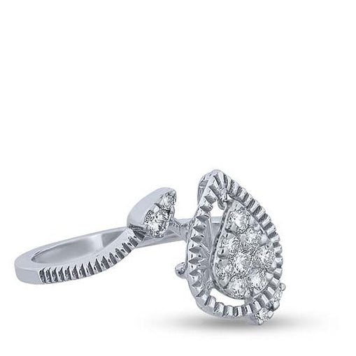 Ethereal Droplet Sparkle Ring