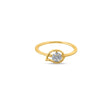 Mystic Petal-Cradled Bloom Ring
