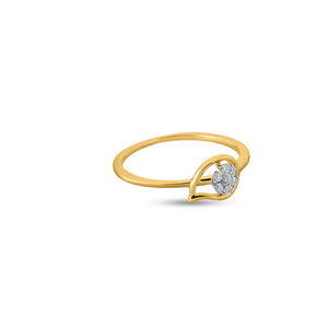 Mystic Petal-Cradled Bloom Ring