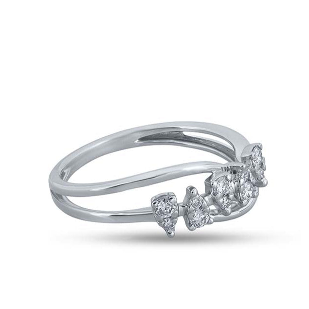 Pristine Geometric Harmony Ring