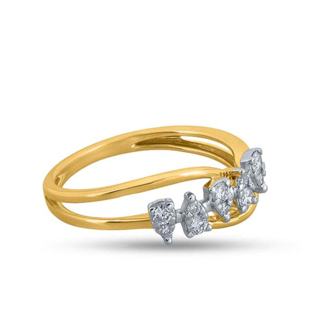 Pristine Geometric Harmony Ring