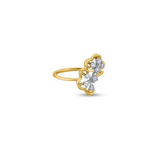 Mystic Petal Divisions Sparkle Ring