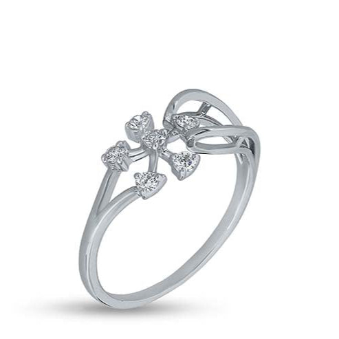 Floral Cascade Ring