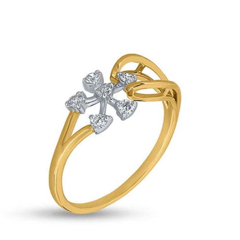 Floral Cascade Ring