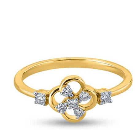 Quad Bloom Elegance Ring