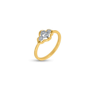 Petal Quartet Harmony Ring