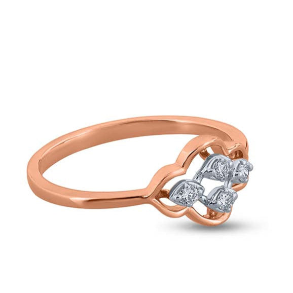 Petal Quartet Harmony Ring
