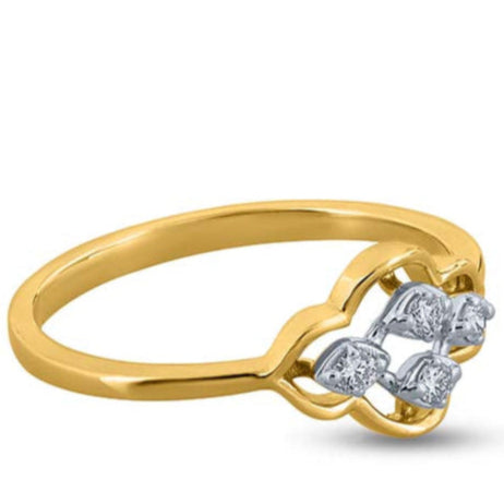 Petal Quartet Harmony Ring