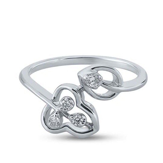 Leafy Duo Radiance Ring