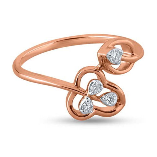 Leafy Duo Radiance Ring