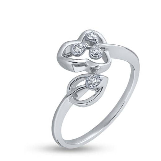 Leafy Duo Radiance Ring