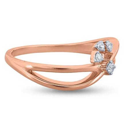 Petalled Quartet Radiance Ring