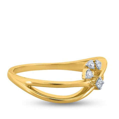 Petalled Quartet Radiance Ring