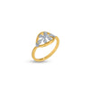 Luminous Floral Affinity Ring