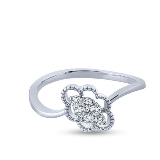 Ethereal Floral Marquise Ensemble Ring
