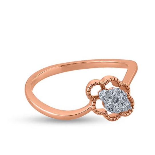 Ethereal Floral Marquise Ensemble Ring