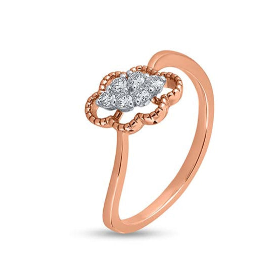 Ethereal Floral Marquise Ensemble Ring