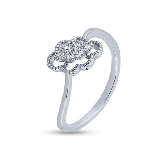 Ethereal Floral Marquise Ensemble Ring