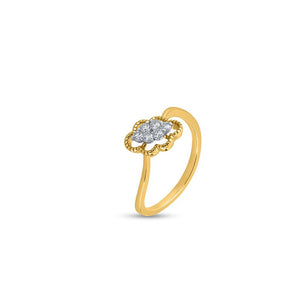 Ethereal Floral Marquise Ensemble Ring