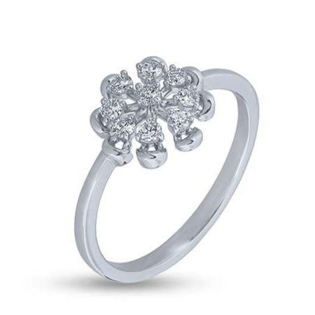 Lustrous Diamond Botanique Ring