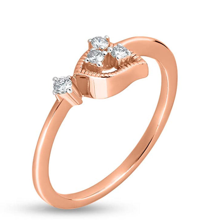 Pristine Petal Brilliance Ring