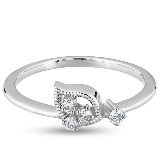 Pristine Petal Brilliance Ring