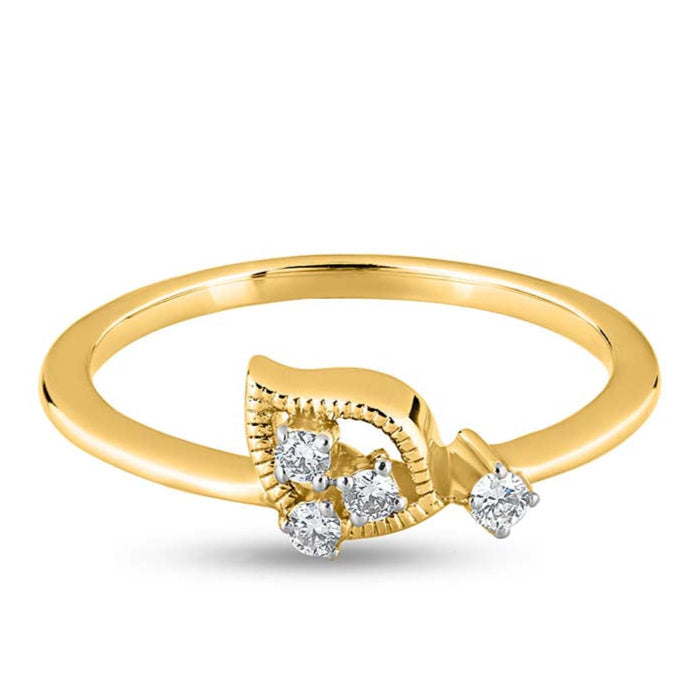 Pristine Petal Brilliance Ring