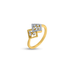 Symmetric Square Fusion Ring