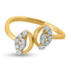 Mystic Twin Petal Radiance Ring