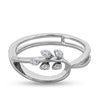 Floral Halo Radiance Ring