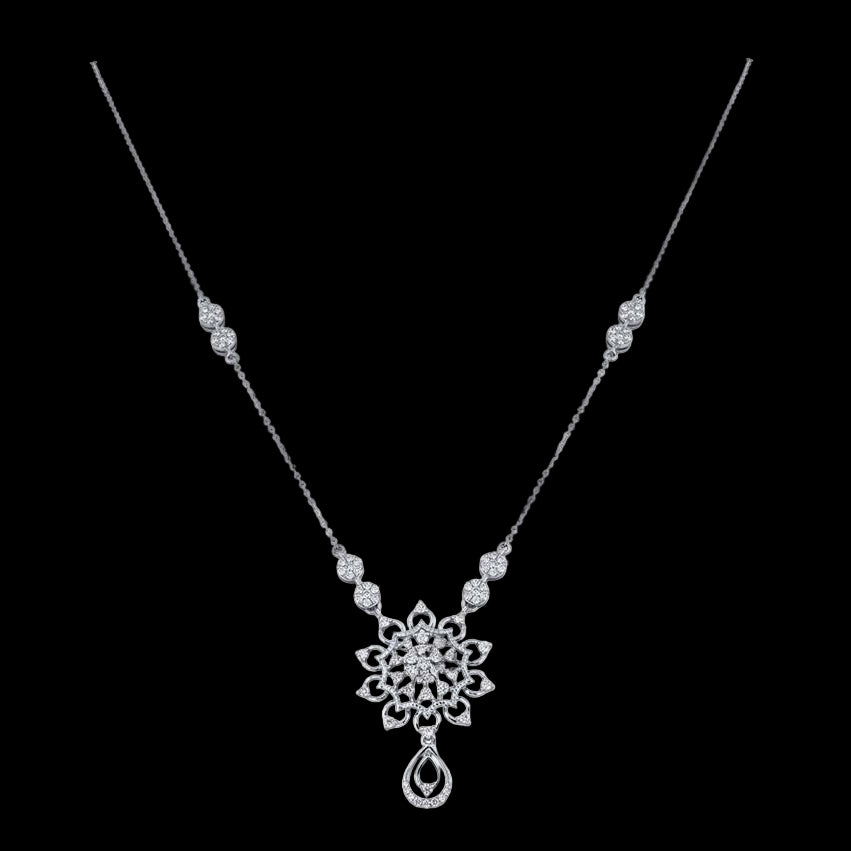 Ethereal Ebony Elegance Necklace Set