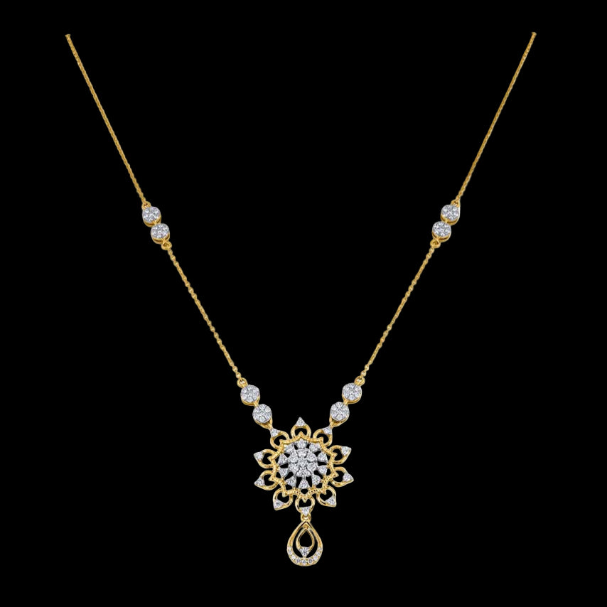 Ethereal Ebony Elegance Necklace Set