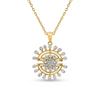 Regal Reflection Pendant Set