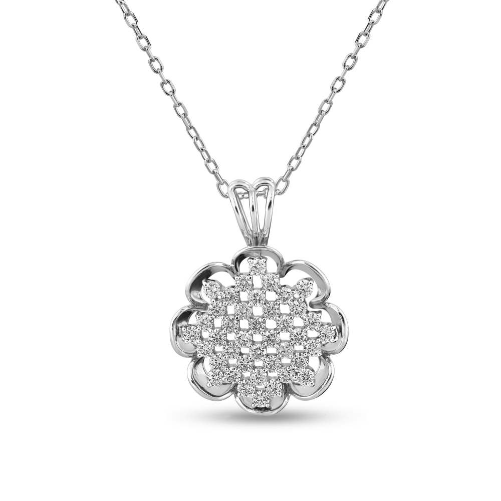 Radiant Rosette Pendant Set