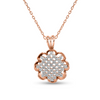 Radiant Rosette Pendant Set