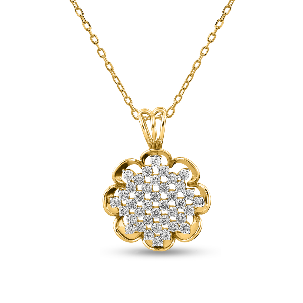 Radiant Rosette Pendant Set