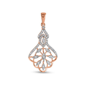 Opulent Ecliptica Diamond Pendant Set