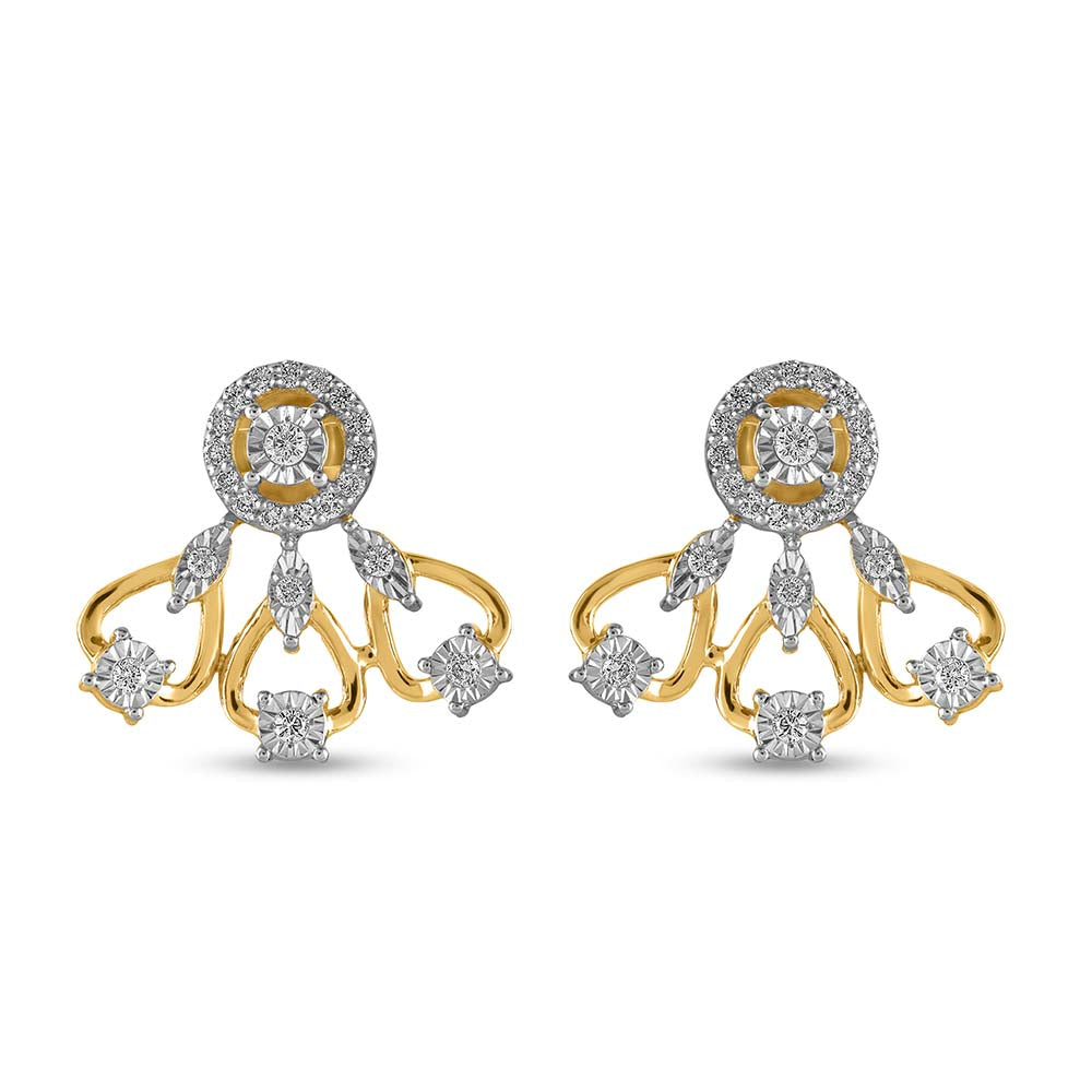 Solitaire Celestique Diamond Pendant Set