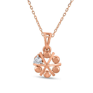 Linear Connections Charm Pendant