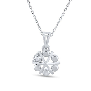 Linear Connections Charm Pendant