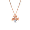 Graceful Petal Cascade Pendant